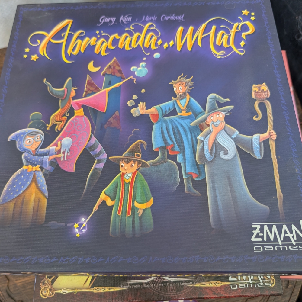 Z-Man Games Abracada...What? Board Game - Multicolor